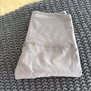 Beyond Yoga Taupe Logo Comfort Leggings size medium